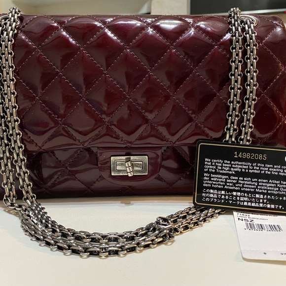 Chanel Reissue Patent Leather 12” Authentic - Picture 14 of 14